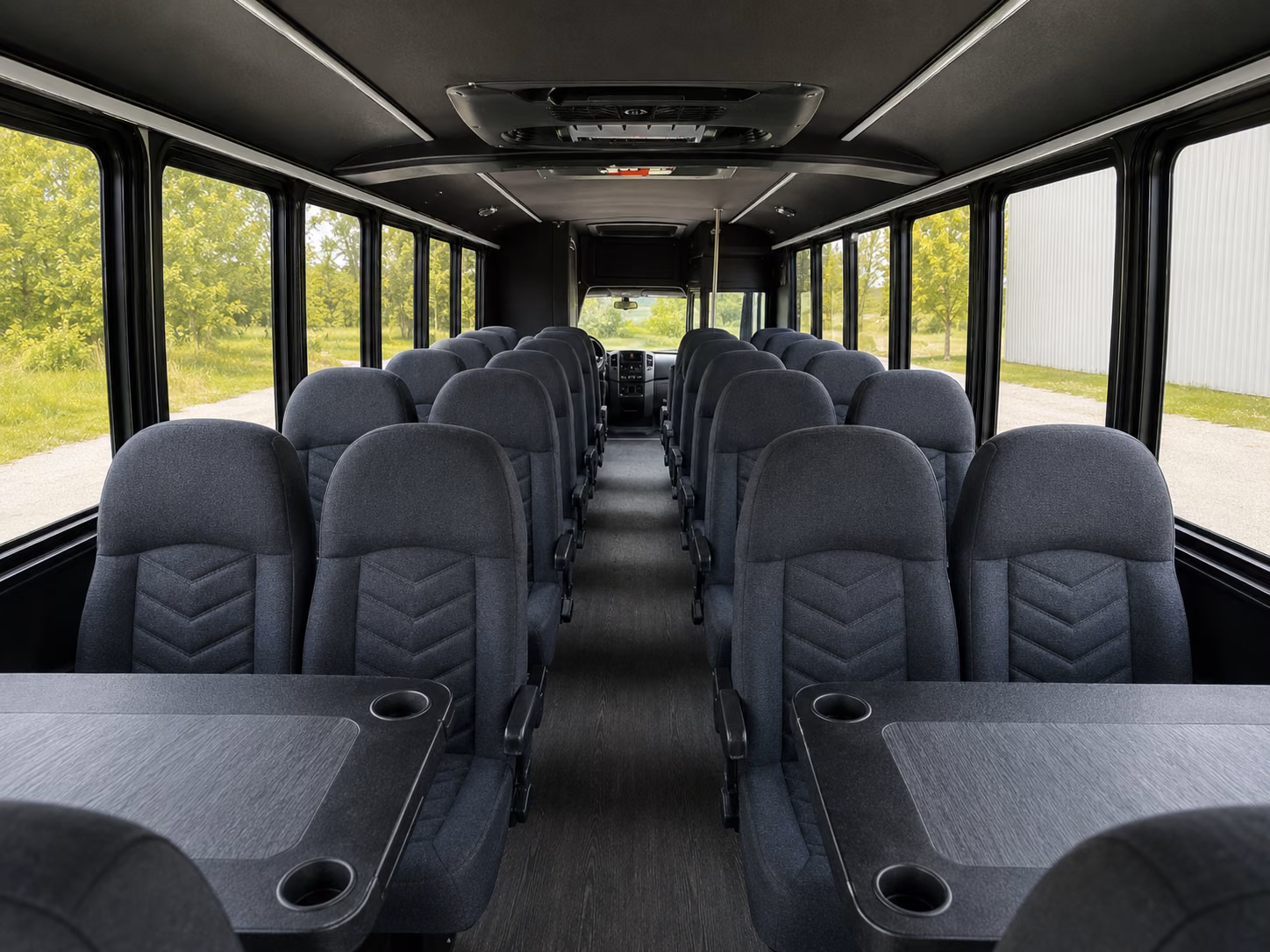 long distance charter buses for topeka fans traveling to away games and regional stadiums