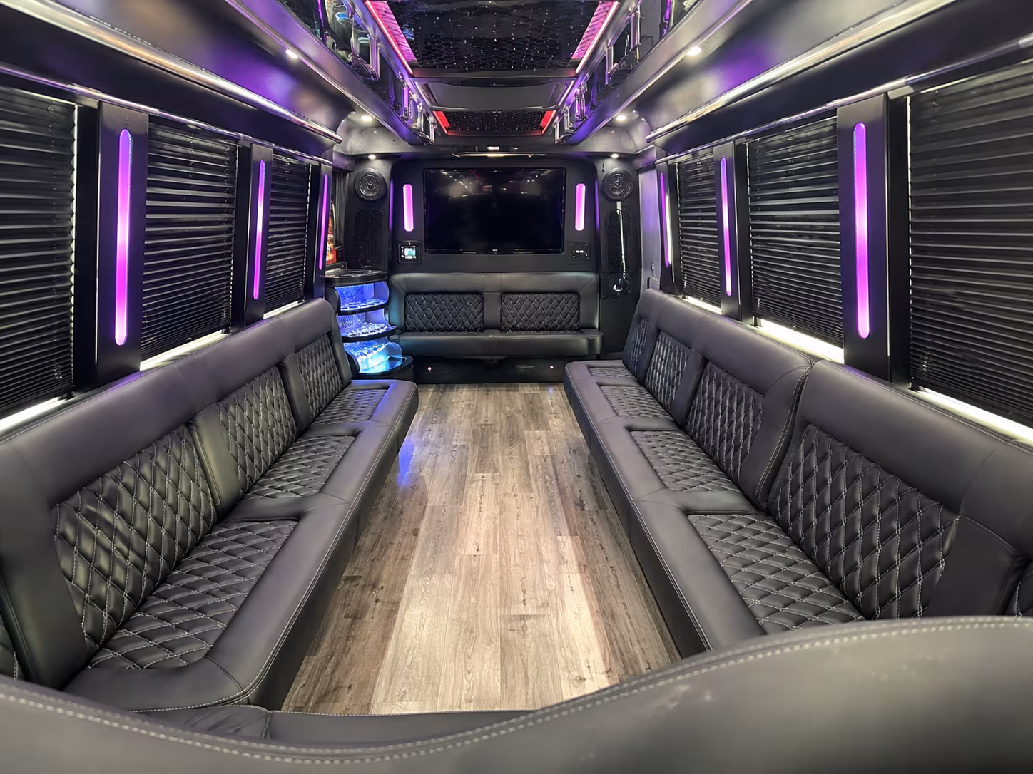 party bus rentals for topeka high school prom night