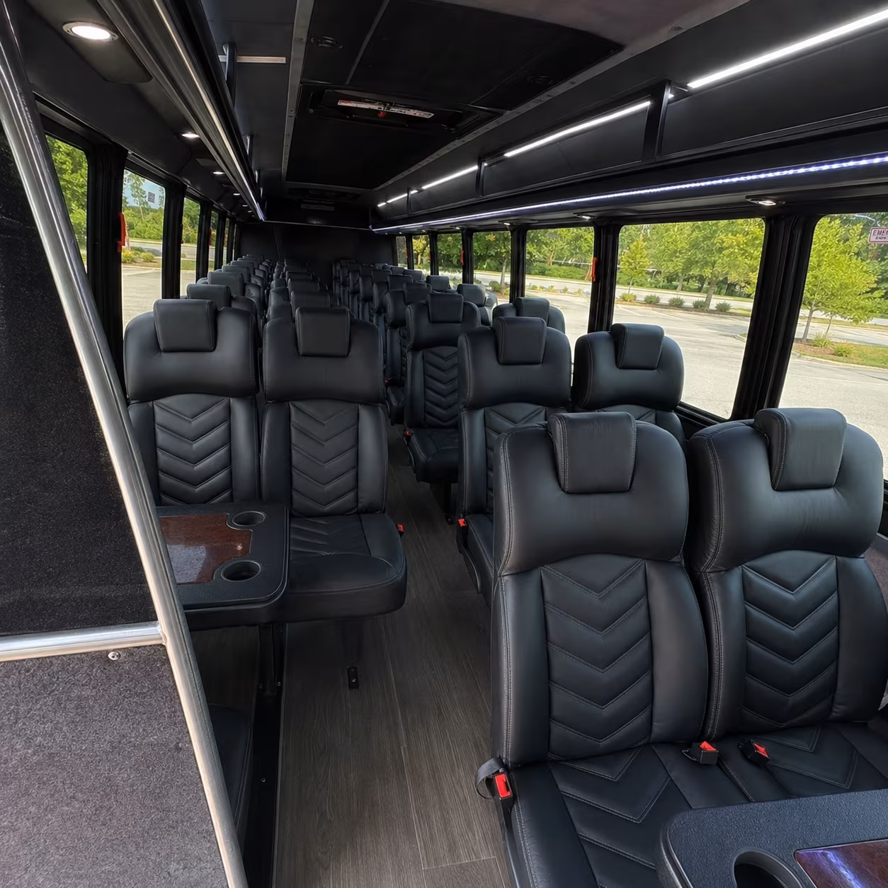 topeka concert transportation onboard seating