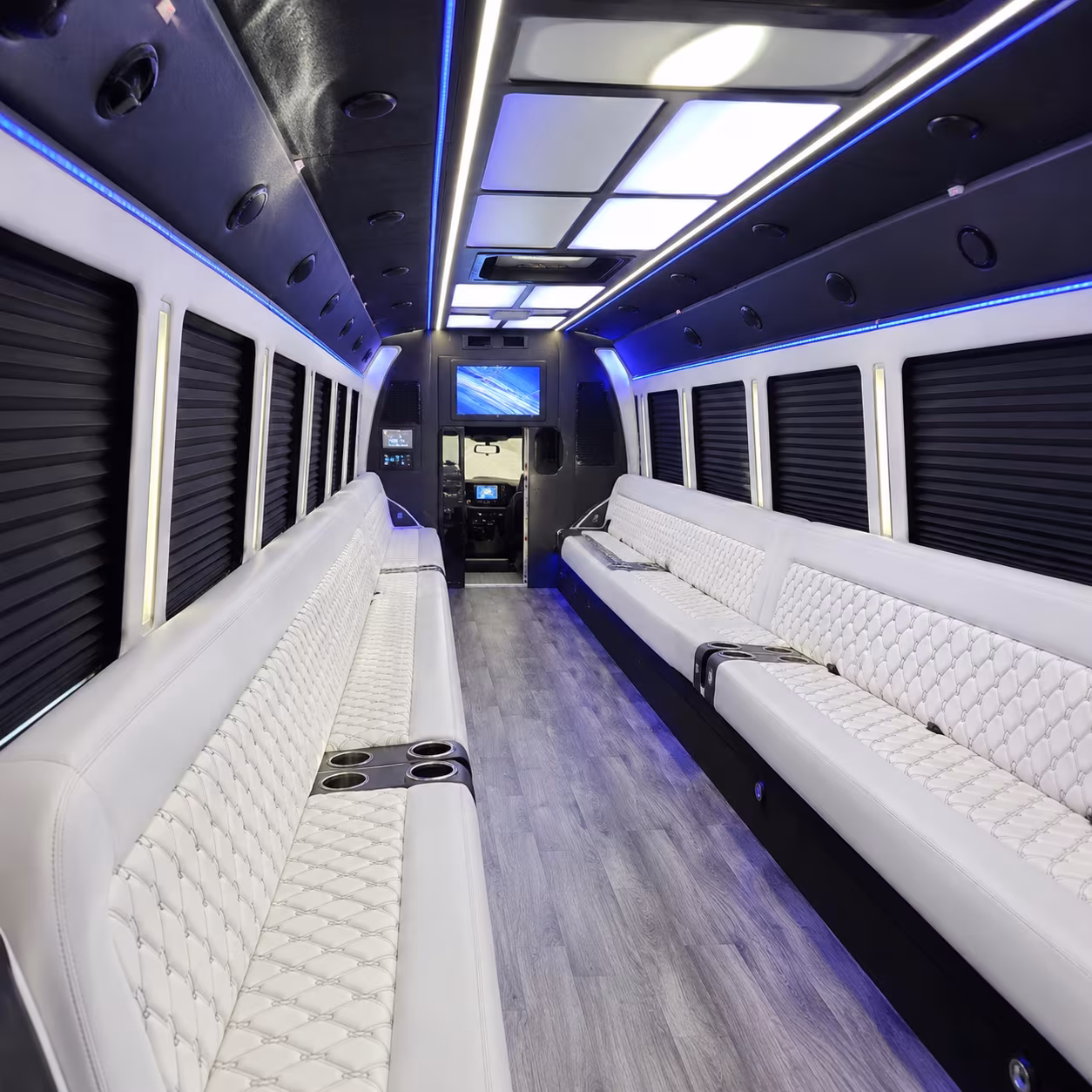 topeka party bus inside