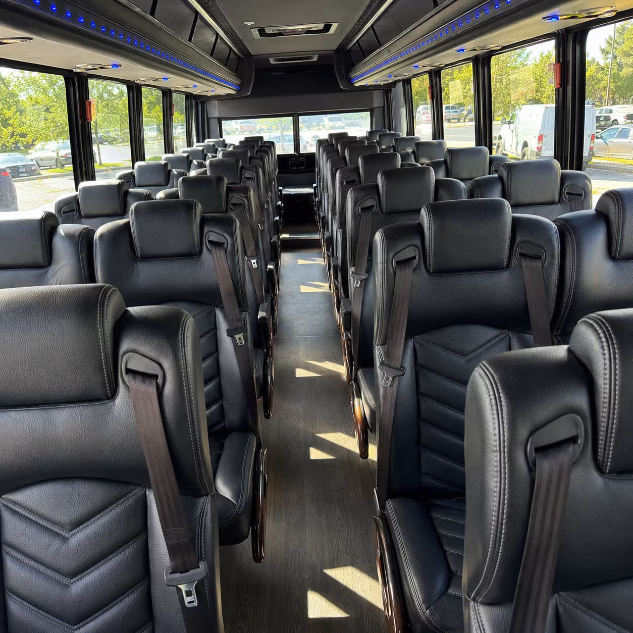 topeka religious group transportation onboard seating