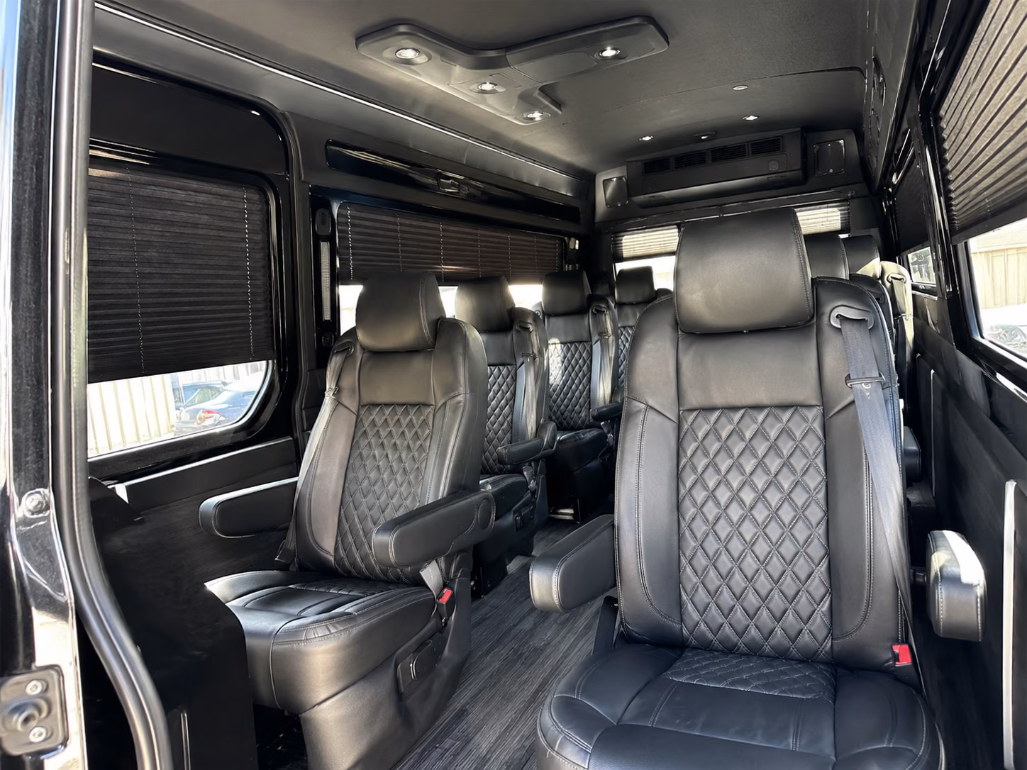 topeka sprinter van with driver interior