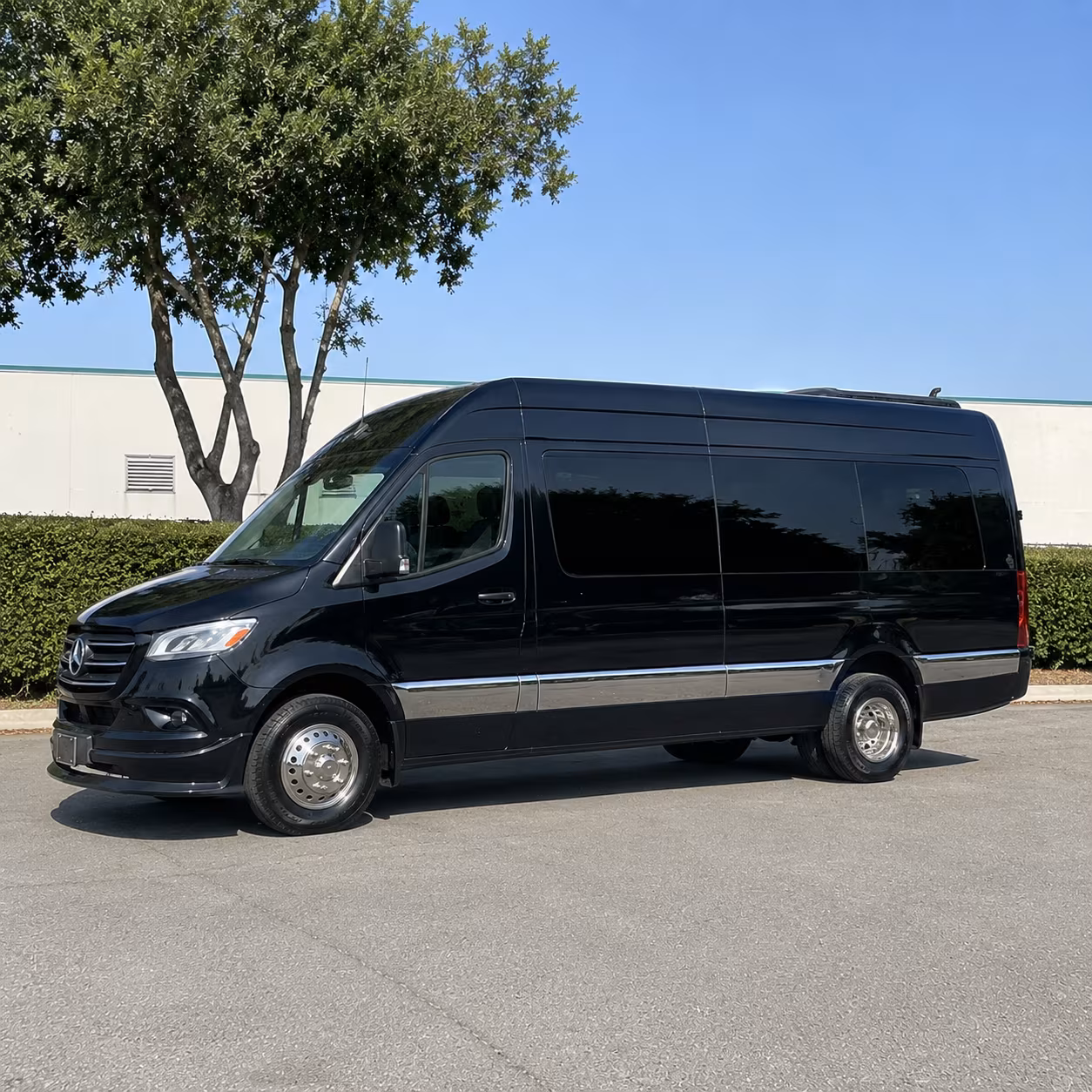 topeka sprinter van with driver
