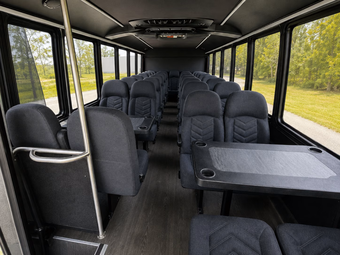 topeka wedding transportation onboard seating